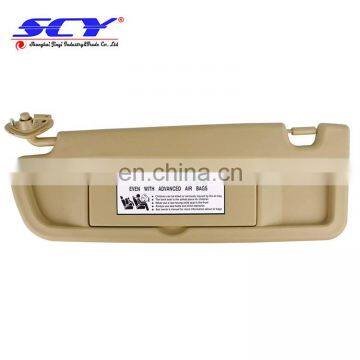 SCY New Left Car Sun Visor Suitable for Honda Civic 2006-2008 83280SNAA01ZB 83280-SNA-A01ZB