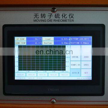 Best Quality Promotional Controlled Mdr Auto Loading Direct Drive Computer Servo Moving Die Rotor Rheometer