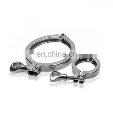 high quality 3/4" - 8" Sanitary Tri Clamp 1 steel pipe fittings exible stainless steel tnc connectors