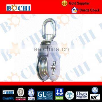 SS Square Head Single Sheave Swivel Pulley Rope Block photo-2
