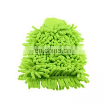 Hot Selling Different Styles Portable Microfibre Chenille Car Cleaning Gloves
