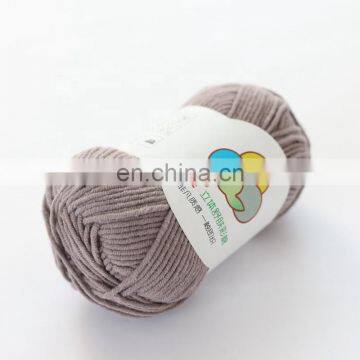 Free Sample High Quality Colored 100% Cotton Yarn for DIY Knitting photo-5