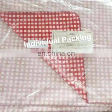 100% Cotton Woven Laminated PVC Checked Table Cloth With High Quality photo-7
