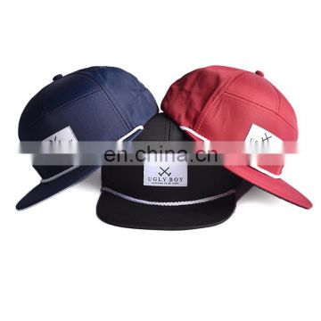 Fashion wholesale custom sport snapback hats with string