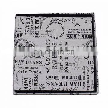 Vintage Printed Pattern Custom Foot Rest Square Bedroom Ottoman Pouf photo-6