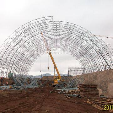 Comprehensive Solid Waste Utilization Project Steel Space Frame Structure Barrel Storage Project in Shanxi photo-3