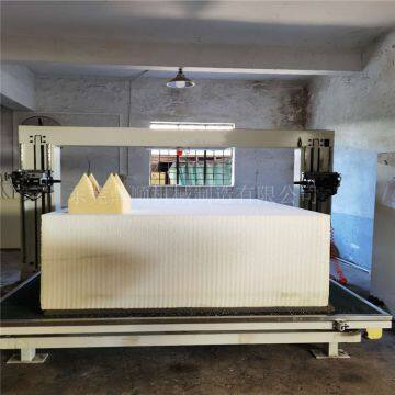 Single Vibrating Blade Horizontal CNC Contour Foam Cutting Machine photo-5