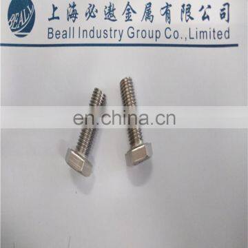 High Quality DIN933 Inconel718 Alloy Steel Hex Bolt & Nut M16 Factory Price photo-7