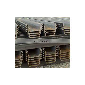 High Quality SY295 Type 2 400*100 Hot Rolled Steel Sheet Pile Prices for Sale