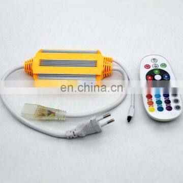 AC110V  220V waterproof  24Key Remote Control  RGB LED IR Controller   For LED Strip Lights