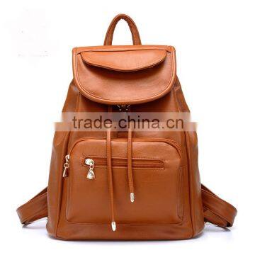leather back pack bag