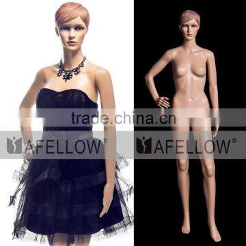 Skin mannequin display cheap price , female realist mannequin M009-XFF03