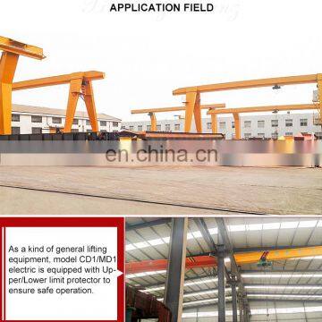 Single Girder Overhead Crane LD 20T Bridge Crane, EOT Crane photo-6