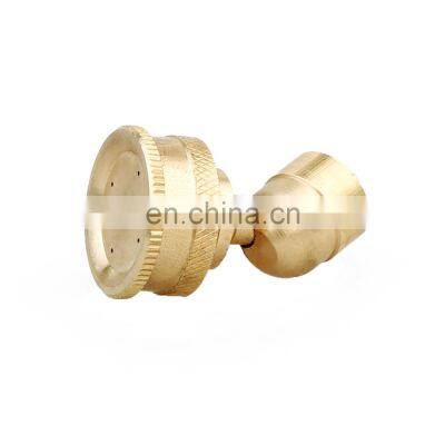 Agricultural brass high pressure spray nozzle