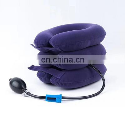 Air inflation cervical neck traction device neck cervical vertebra tractor