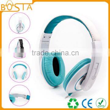 Walkie talkie bulk studio noise cancellation retractable headsets for call center