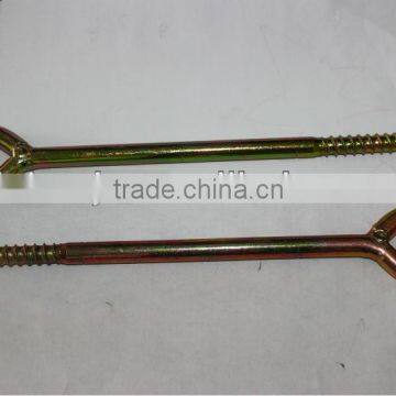 Zinc plated pressed scaffolding eye bolt