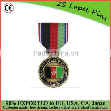 Custom quality Afghanistan Commemorative Medal