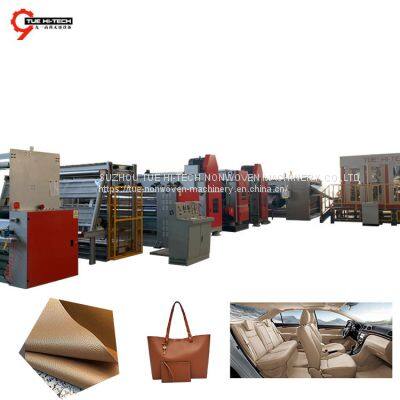 Durable PU PVC Artificial Leather Fabric for Sofa / Car Seat / Furniture / Bag / Shoes Whole Machine Line