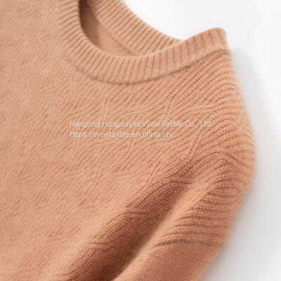 Spring and Autumn Men Crew Neck Long Sleeves Knitted Pullover Garment for Sale photo-5