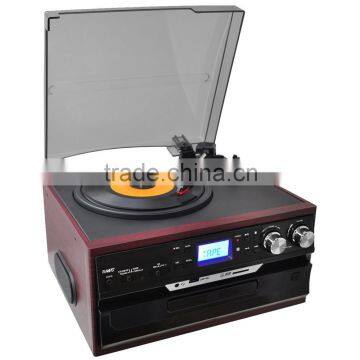 USB Turntable 3 Speed Record Player Vinyl to MP3 Converter Built in Speakers New