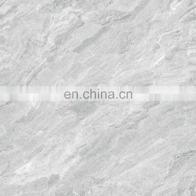 Foshan 1000x1000mm big size light grey color floor and wall tiles porcelain marble tiles with five faces