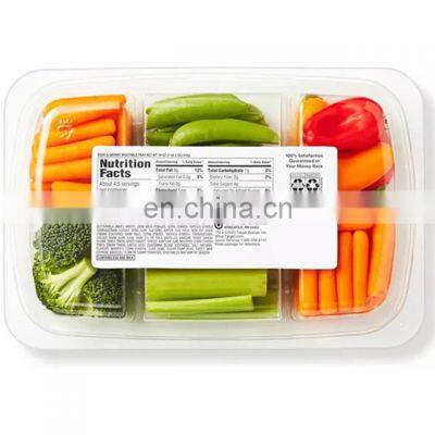 Factory Directly Plastic Tray Box Top And Bottom Double Labeling Machine photo-3