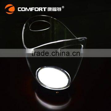 Colorful Flashing Acrylic Led Ice Bucket photo-4