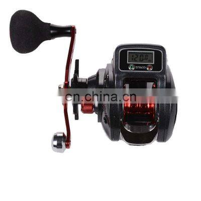 2022 Electronic Digital Counter 16+1BB High Speed Baitcasting Reel Sea Fishing Reel Bait Casting Reel