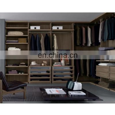 2021 Latest Design Modern Wardrobe Sliding Door Walk In Closet For Bedroom Furniture Set