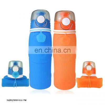 High Quality Silicone Foldable Water Bottle photo-2