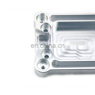AOSU Silver Billet Aluminum Shifter Base Plate For Honda TSX Accord K24 Trans photo-4