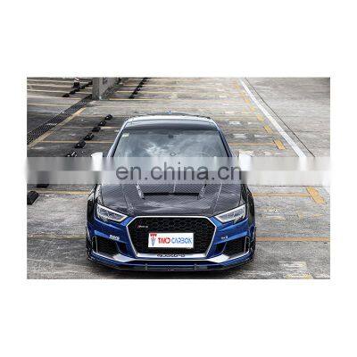 2017-2019 Year of Car Trade Assurance Portion OEM Style Carbon Fiber Engine Hood For AUDI RS3