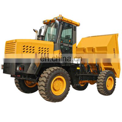 10T FCY100 dumper truck concrete wheel dumper with front blade