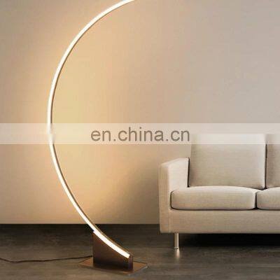 LED Living Room Decoration Lamp Vertical Table Light Tall Lamp Post Modern Floor Lamp