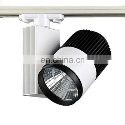 Stores Gallery Spotlight Magnetic Rail Installation 20W 25W 30W LED Track Light