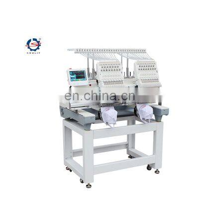 Multi Head Single Head Computer Embroidery Machine High Speed Multi Function T-shirt Garment Embroidery Machine 15 Colors