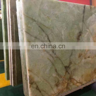 Light Green Onyx Agate Stone Panels photo-4
