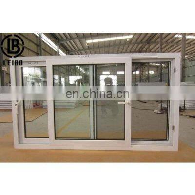 American Style J-Channel Profile PVC Sliding Windows With Fin Flange photo-4