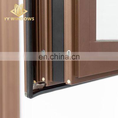 Nfrc American Standard Double Tempered Glass American Style Crank Open Casement Window photo-5