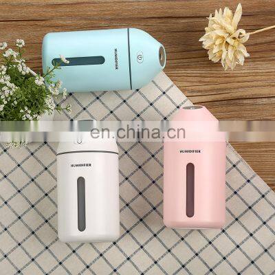 Baby Care 2022 Portable Popular Car Mini Humidifier Usb Air Cool Mist Ultrasonic Diffuser Desktop Bedroom Office Humidifier photo-4