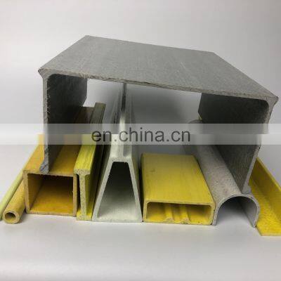 Fiberglass Frp Structural Square Beam Plastic Profil Square Frp Rectangular Tube photo-5