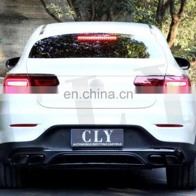Genuine Body Kits For 2020+ Mercedes GLC C253 X253 Coupe Facelift GLC63 AMG Front Car Bumpers Grille Wheel Arch Diffuser Tip photo-5