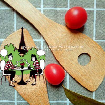 Bamboo Cooking Utensil With Bamboo Holder Wholesale From China photo-2