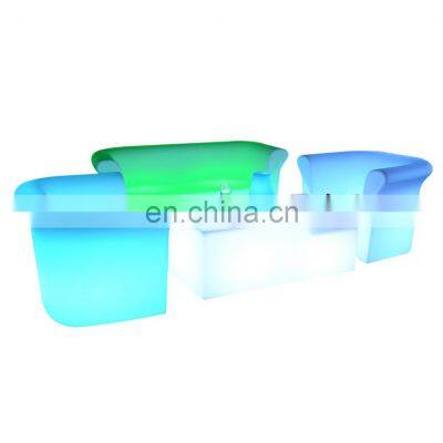 Plastic Waterproof Led Chair Lighting Party Led Illuminated Furniture Hot-sale Led Cube/led Sofa/bar Stools photo-5