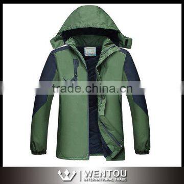 Men Windproof Sportswear Hooded Softshell Waterproof Motion Jackets