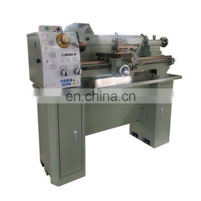 CJM280A 26MM spindle bore China factory directly sale manual lathe machine for metal-cutting