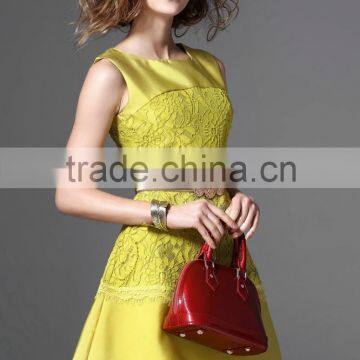 Sexy Slim Dress Sleevess Lace Dress womans evening dress