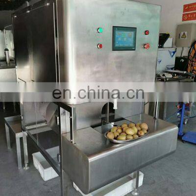 Factory Genyond Automatic Industrial High Speed Orange Peeler Mango Skin Remover Equipment Fruit Pineapple Peeling Machine photo-2