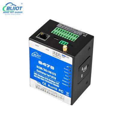 Rugged IoT Remote Terminal Unit S475 RS485 8DI 6AI 4Relay Outputs for Temperature and Humidity Monitoring